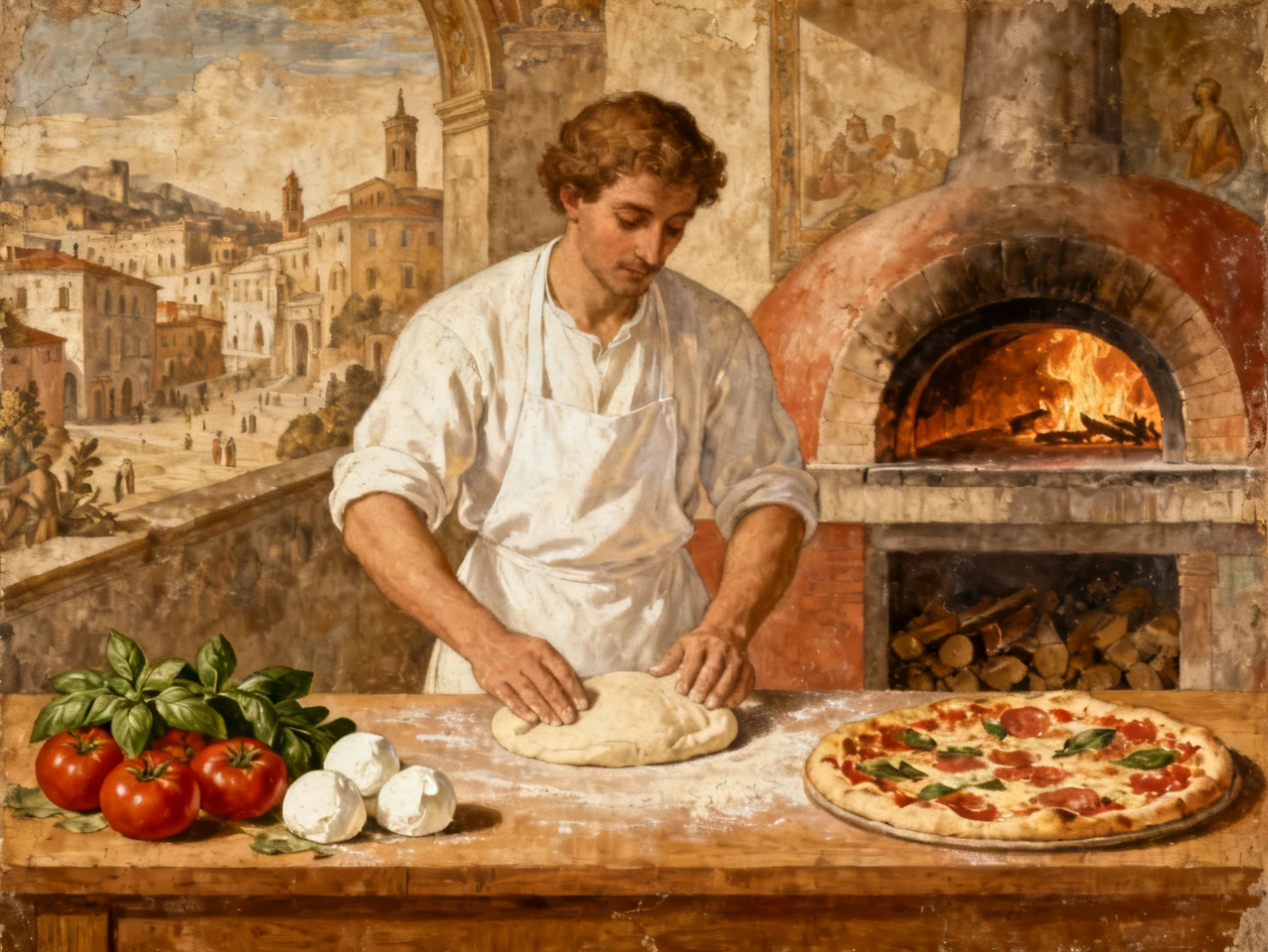 Illustration : L'histoire de la pizza : de Naples à la conquête du monde