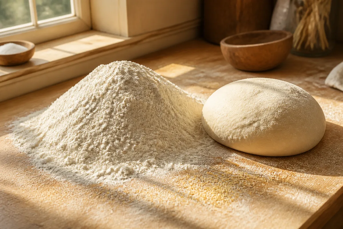 Illustration : Farine pour pizza : type, force et hydratation