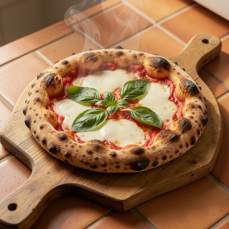 Illustration : Recette pour faire une pizza maison : pâte parfaite et cuisson comme à Naples