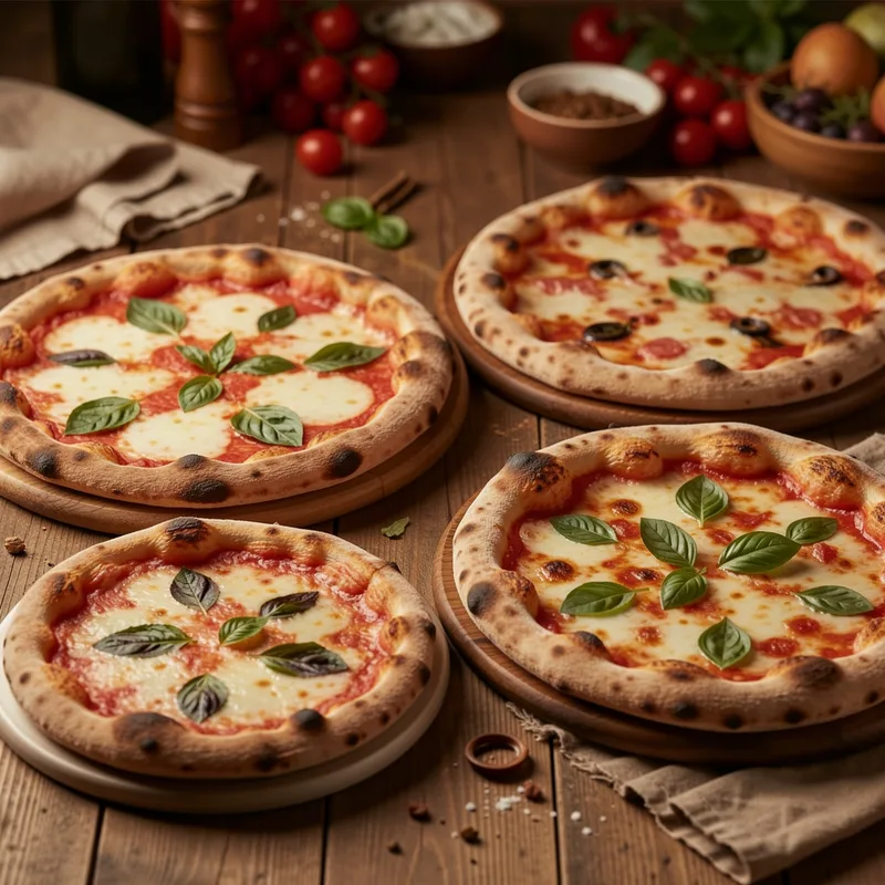 Illustration : Types de pizza : le guide des styles italiens et du monde